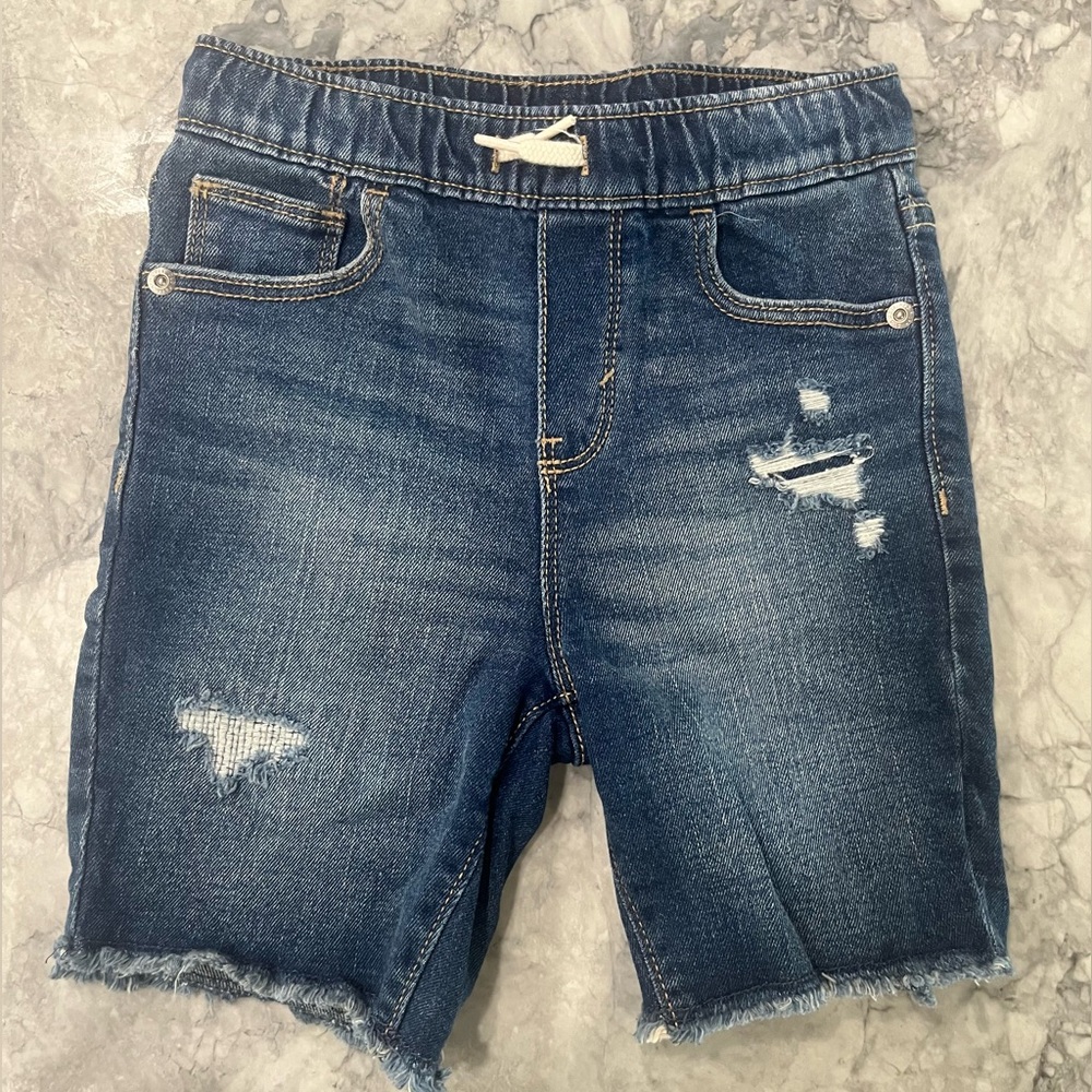 Stylish Blue Denim Kids Shorts 4t